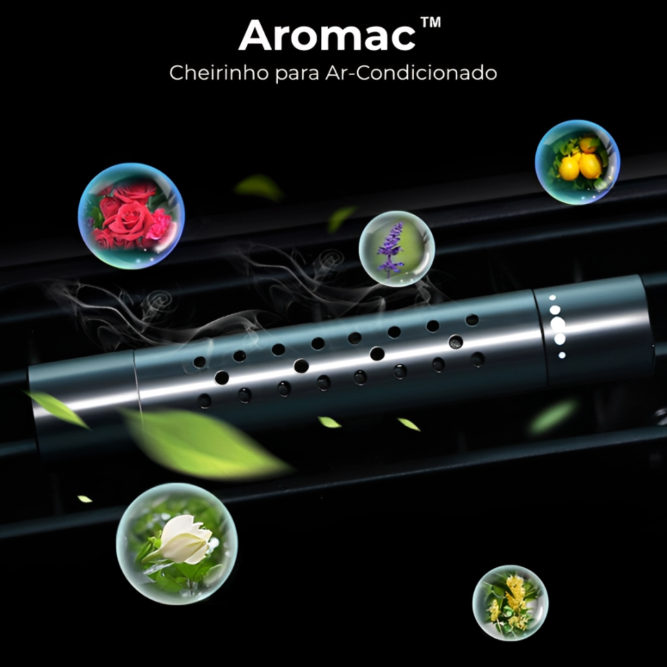 Aromac – Cheirinho para Carro (2 UNIDADES + BRINDE)
