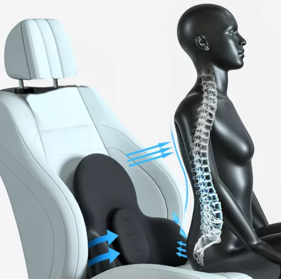 Kit De Almofada Ergonômica para Banco de Carro