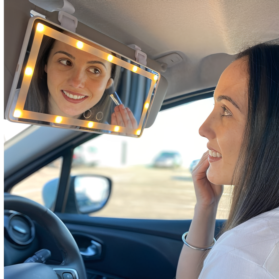 AutoGlow – Espelho com LED para Maquiagem (Estoque Limitado!)