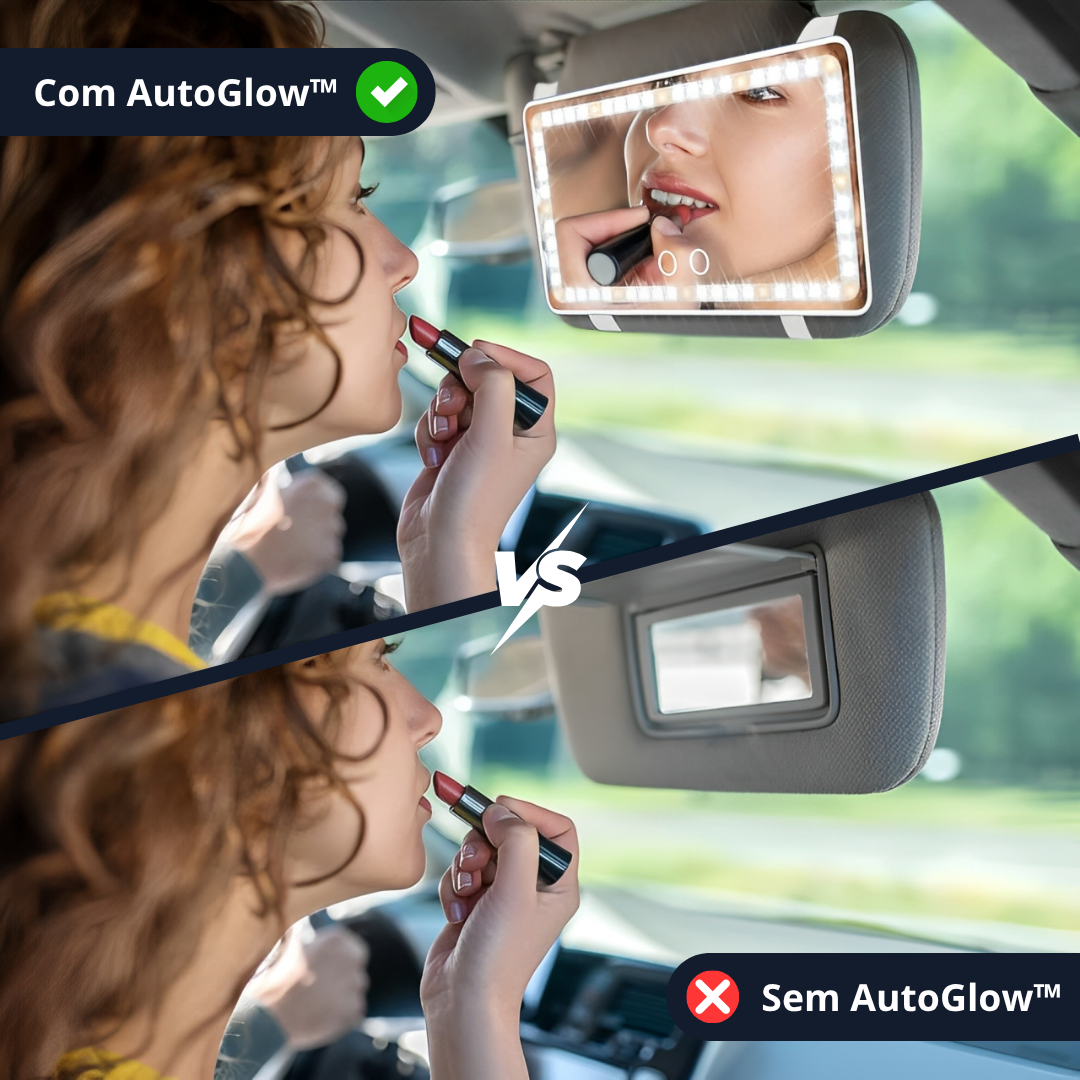 AutoGlow – Espelho com LED para Maqueagem (Últimas unidades disponíveis!)
