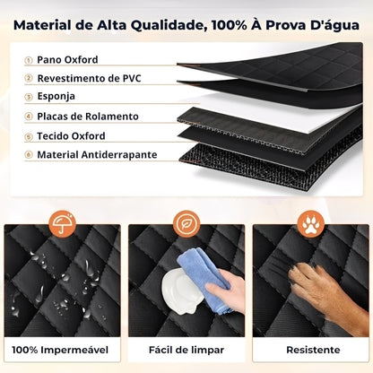PetShield - Capa Protetora Impermeável para Banco de Carro