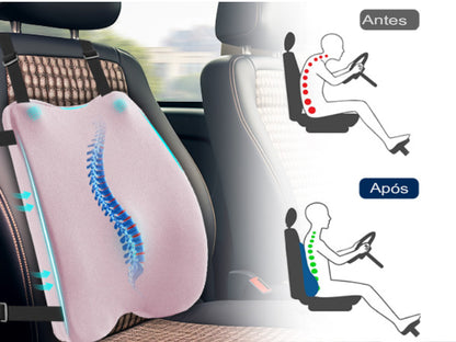 Kit De Almofada Ergonômica para Banco de Carro