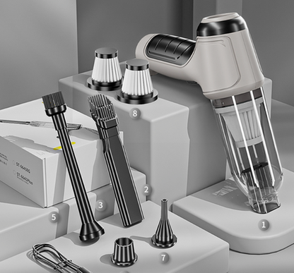 PowerVac - Aspirador de Pó Portátil 4 em 1